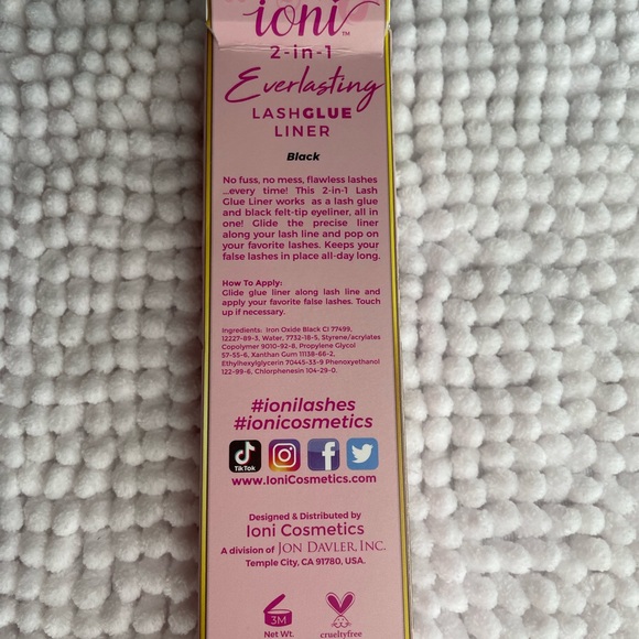 Makeup Ioni Everlasting Lash Glue Liner 2in1 Poshmark